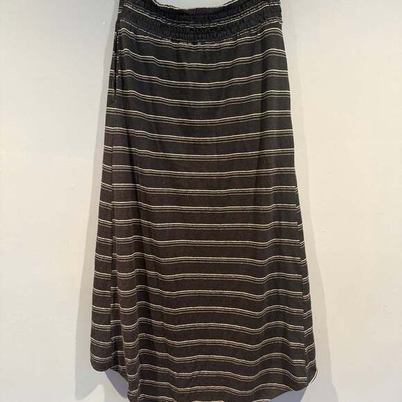 prAna Women’s Striped Midi/Maxi Skirt – Hemp Blend – Size Small - Picture 4 of 4